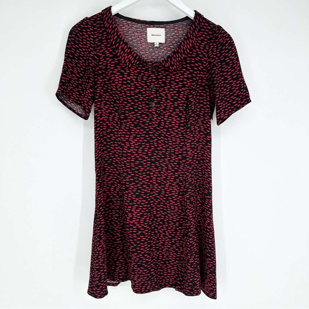 Reformation Neta Mini Dress French Kiss